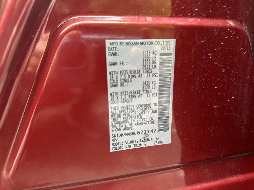 2017 Nissan Pathfinder